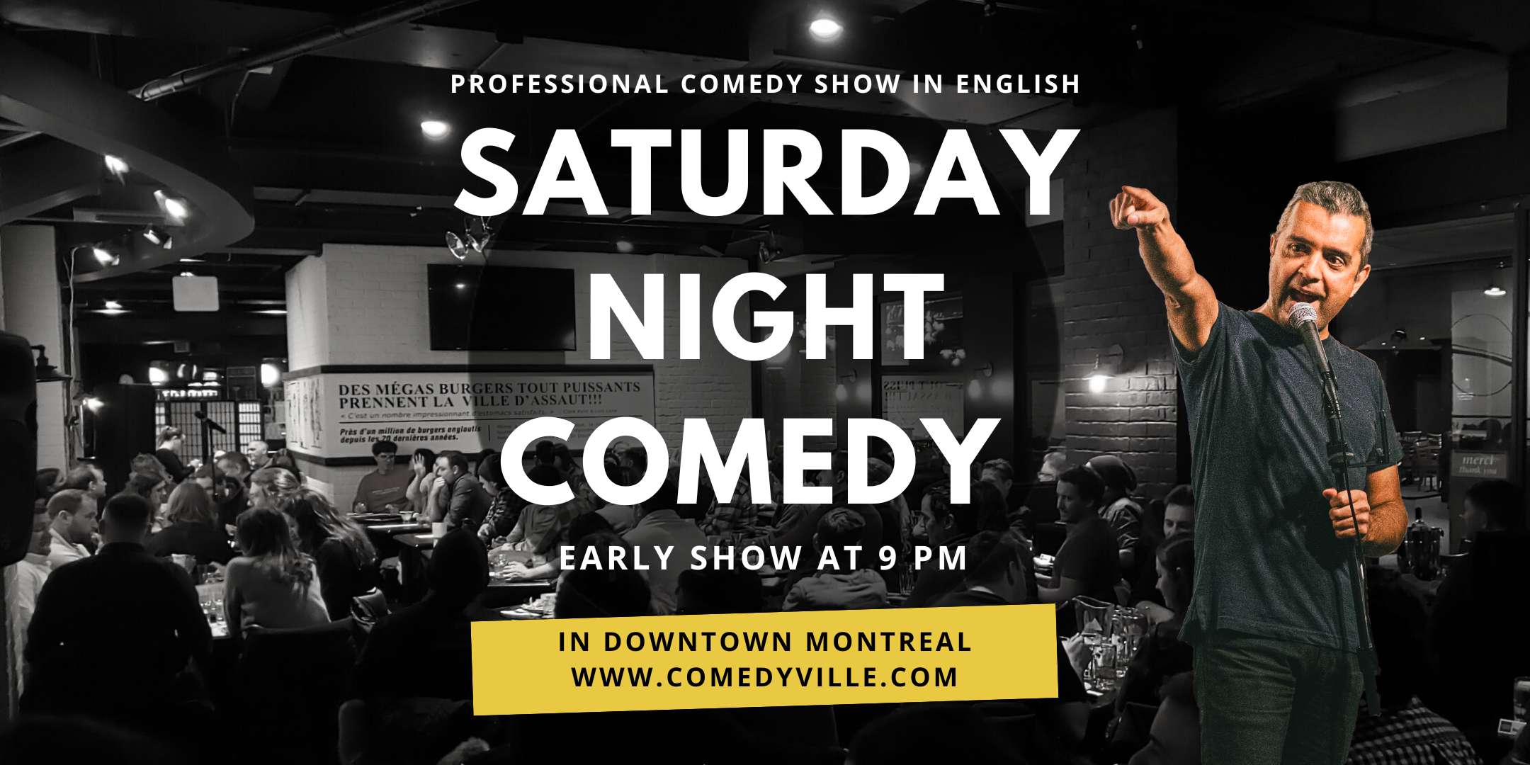 Saturday Night Comedy - Comedy Clubs in Montreal