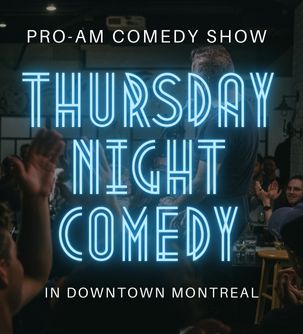 Live comedy show in Montreal at Comedyville – Montreal Comedy Club.