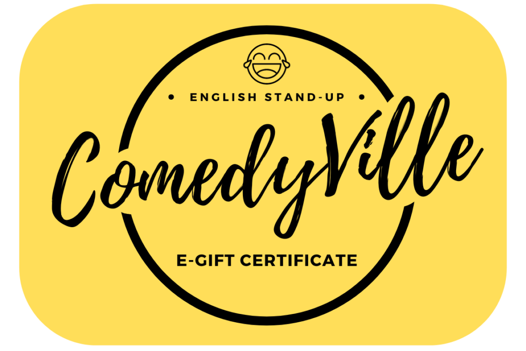 Comedyville Montreal E-Gift Certificate for Comedy Show